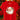 A red short-sleeve t-shirt hanging on a wooden hanger, featuring a watercolor-style graphic of Santa Claus's face with a red hat and white beard. The background shows a blurred Christmas tree with warm lights and poinsettias.