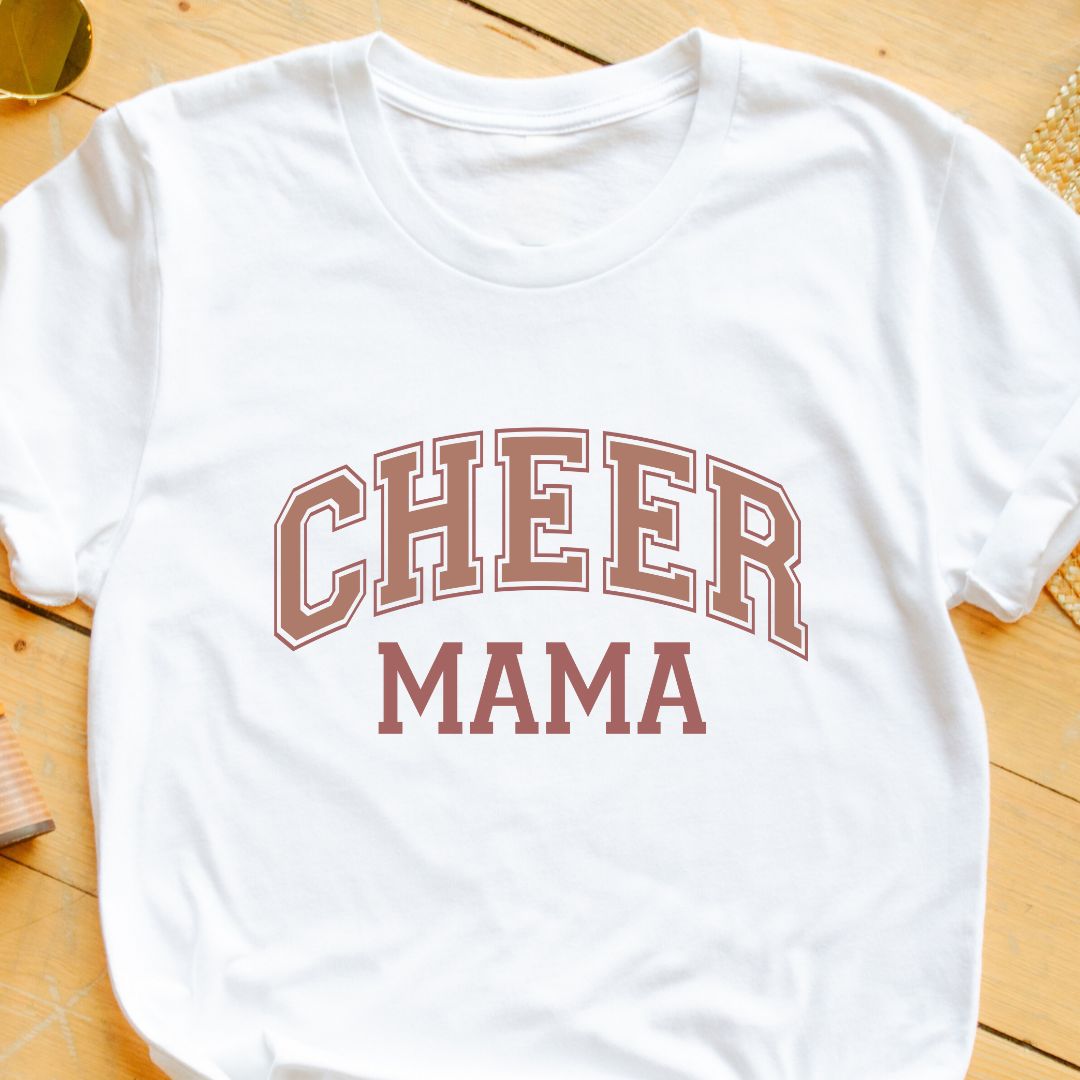 Cheer Mama T-Shirt – Uplifting & Positive Support for Moms | Confidence Booster