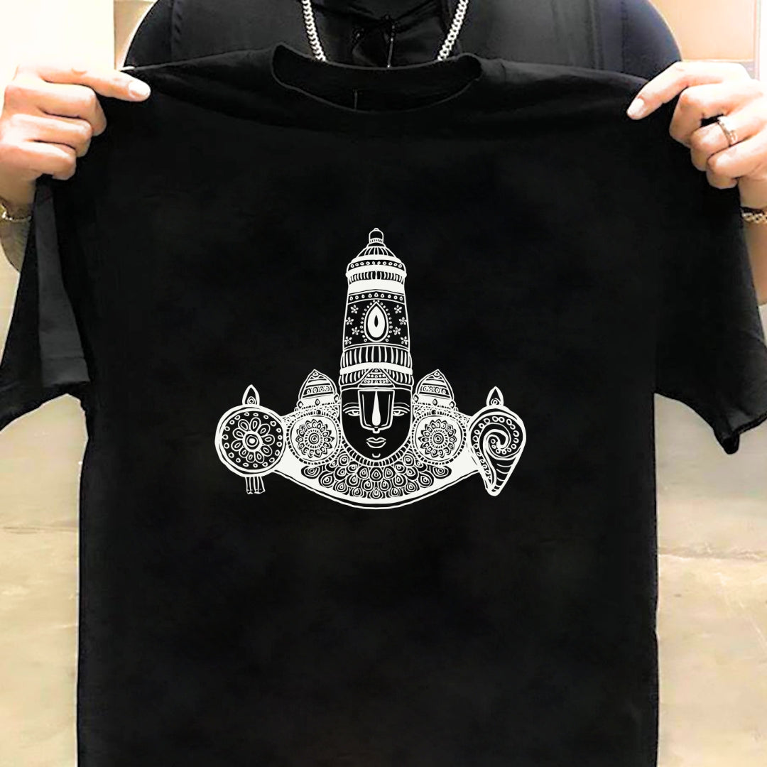 Tattoo Style Lord Thirupathi Balaji T-Shirt