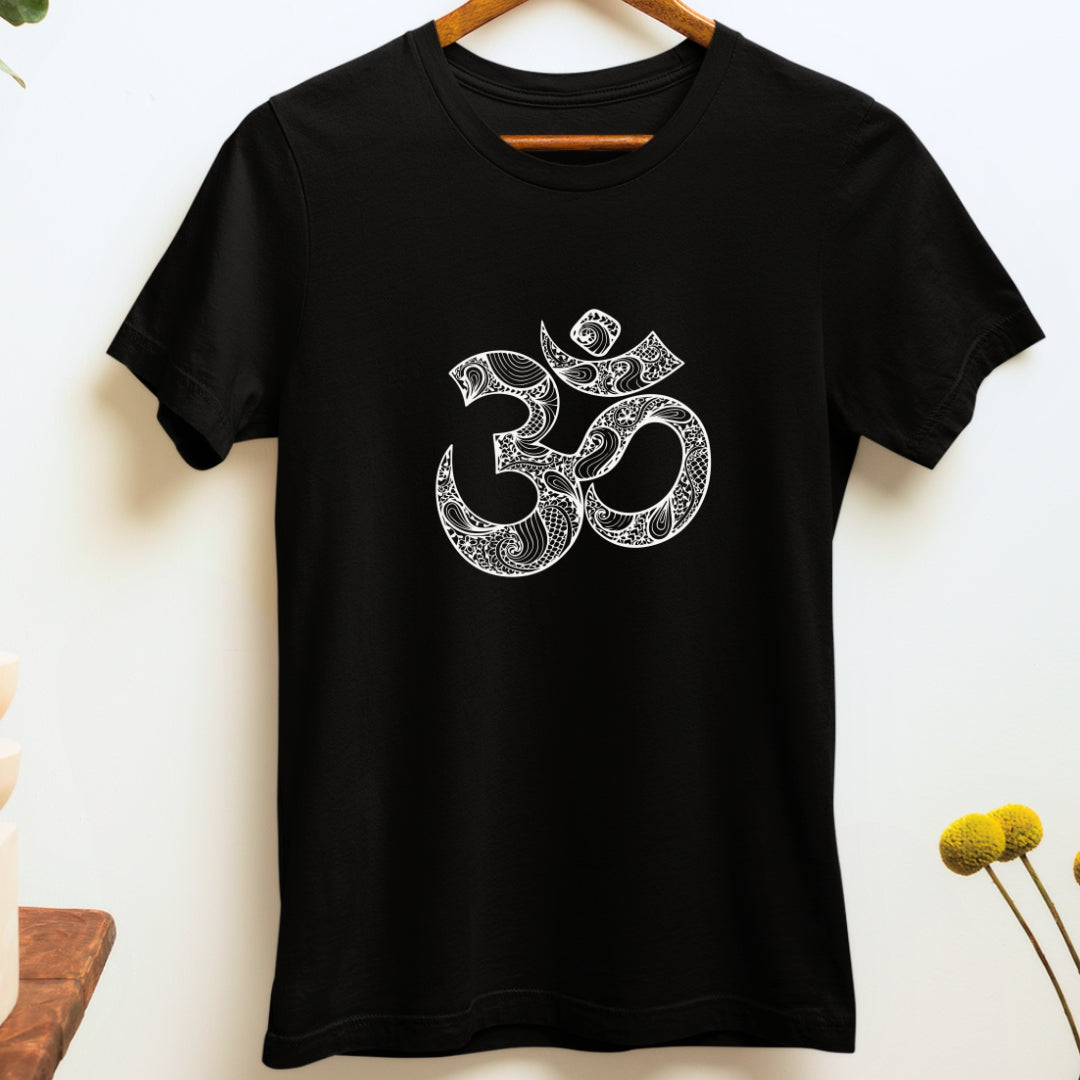 Om Tattoo Style Devotional T-shirt