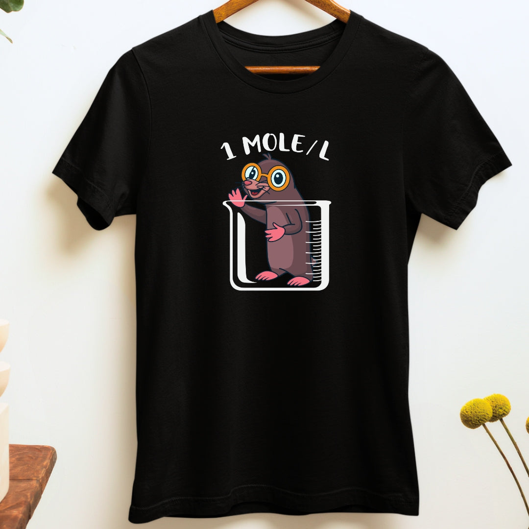 Science Funny Tshirt 1 Mole/Liter