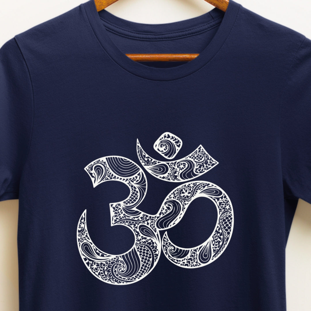 Om Tattoo Style Devotional T-shirt