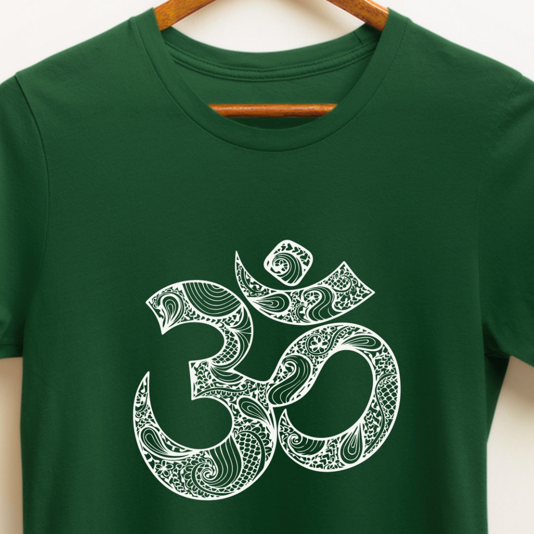 Om Tattoo Style Devotional T-shirt