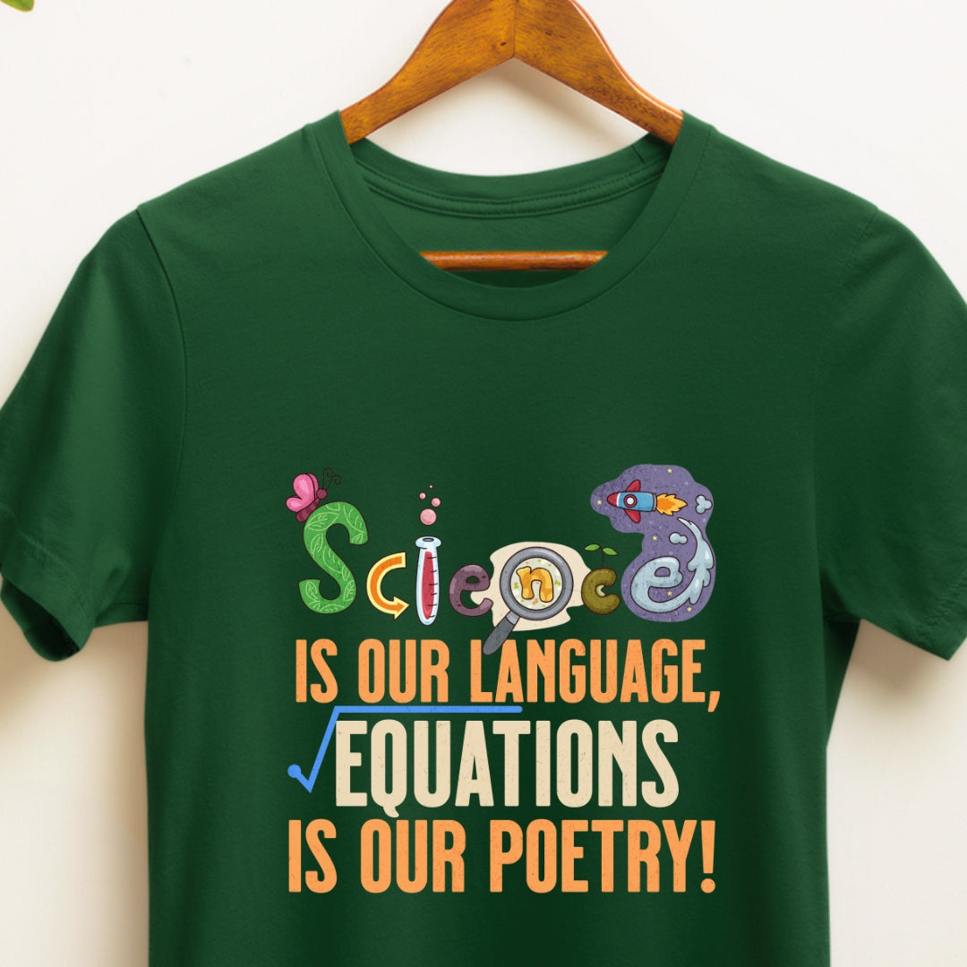 Science Is Our Language, Equation Is Our Poetry