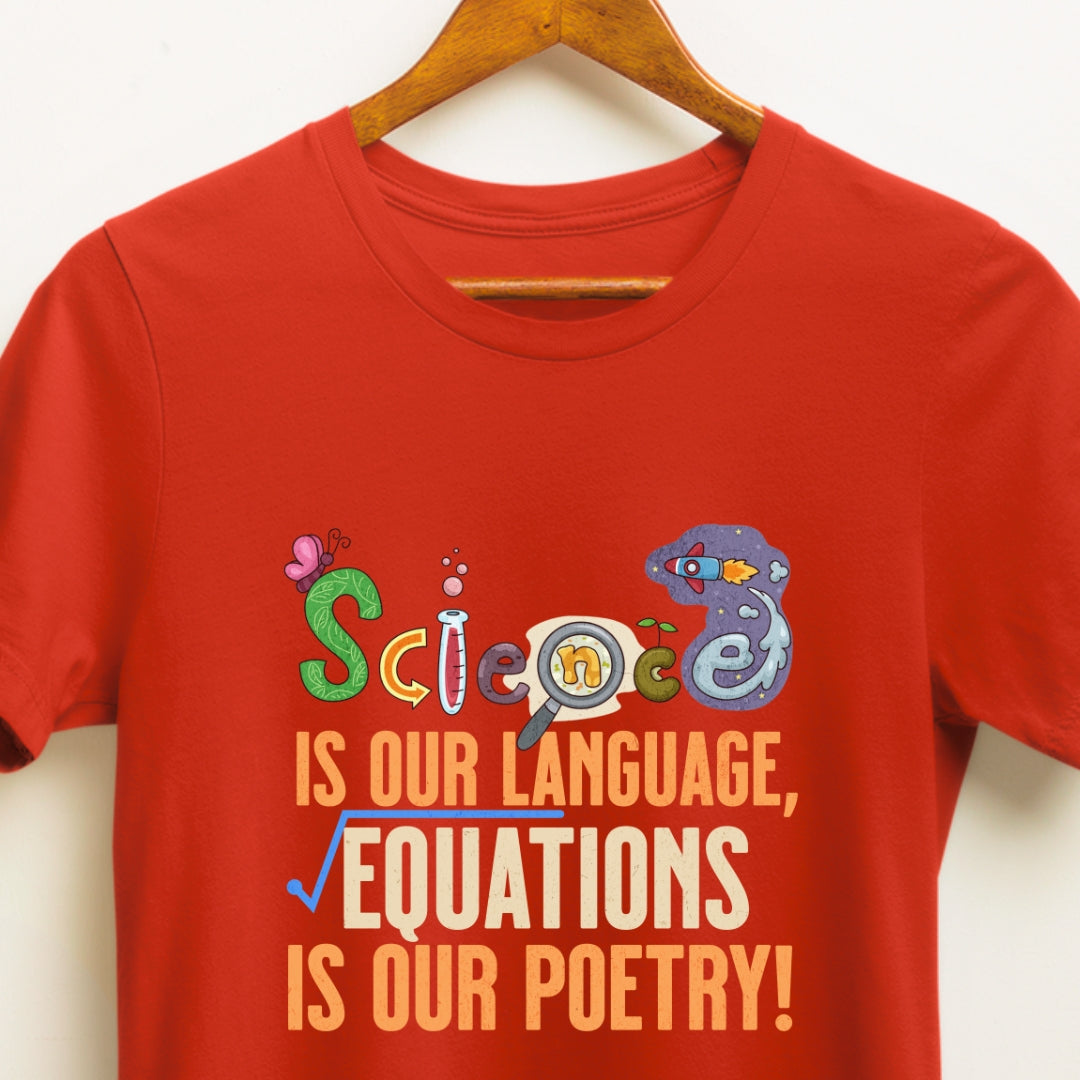 Science Is Our Language, Equation Is Our Poetry