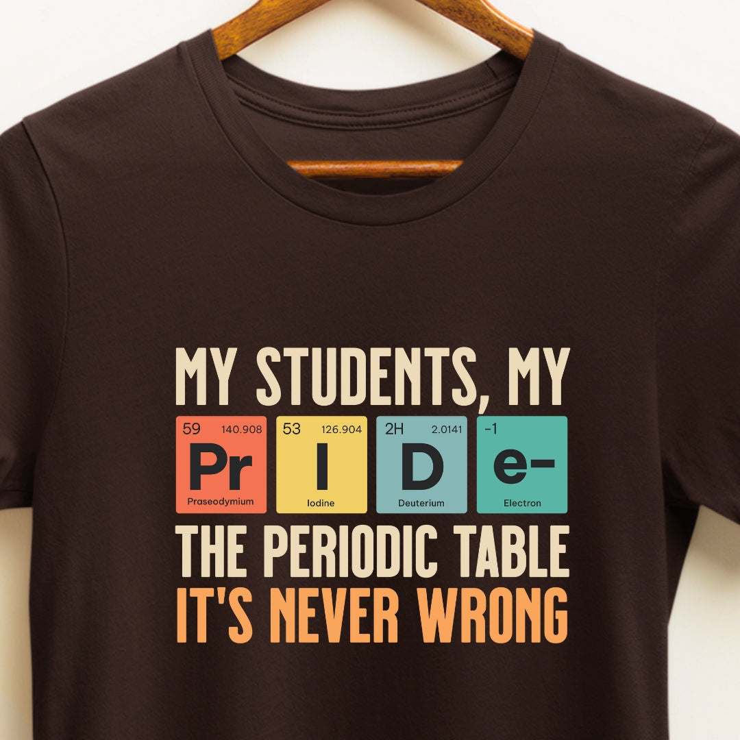 My Students My Pride T-shirt For Teachers In India