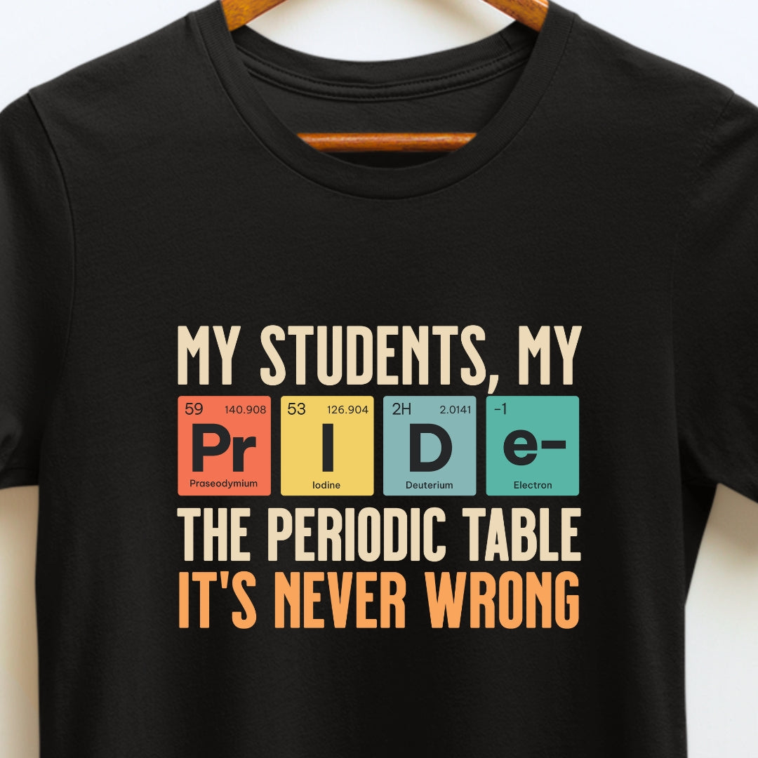 My Students My Pride T-shirt For Teachers In India