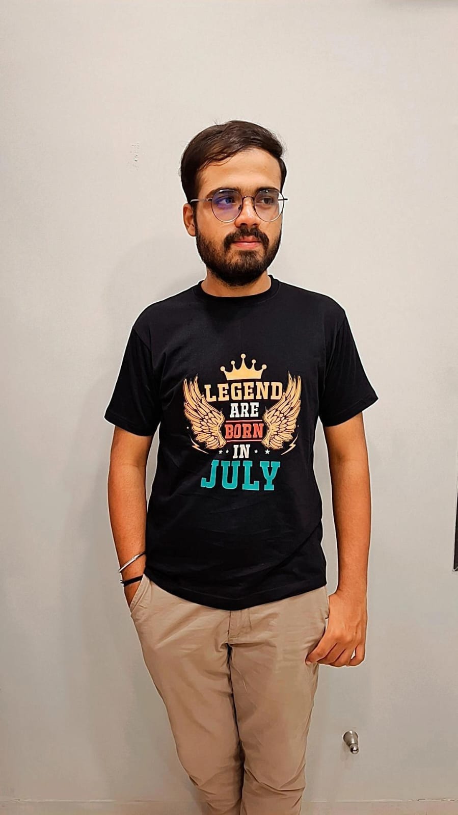 Legends Are Born in July T-Shirt – Celebrate July Birthdays | Eazy Peace