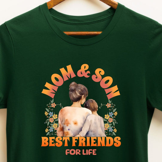 Mom & Son Best Friend for Life T-shirt