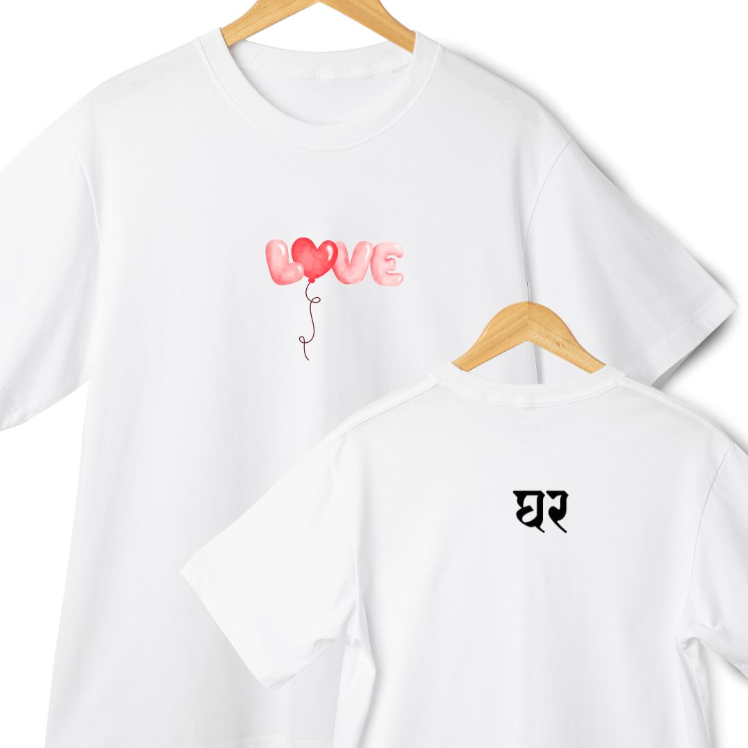 Love Always Oversized T-Shirt | Perfect for Couples