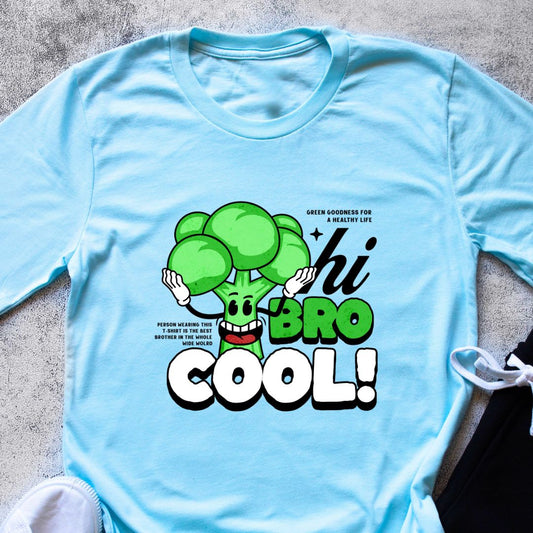 Funny 'Bro Cool' T-Shirt: The World's Best Brother | Eazy Peace