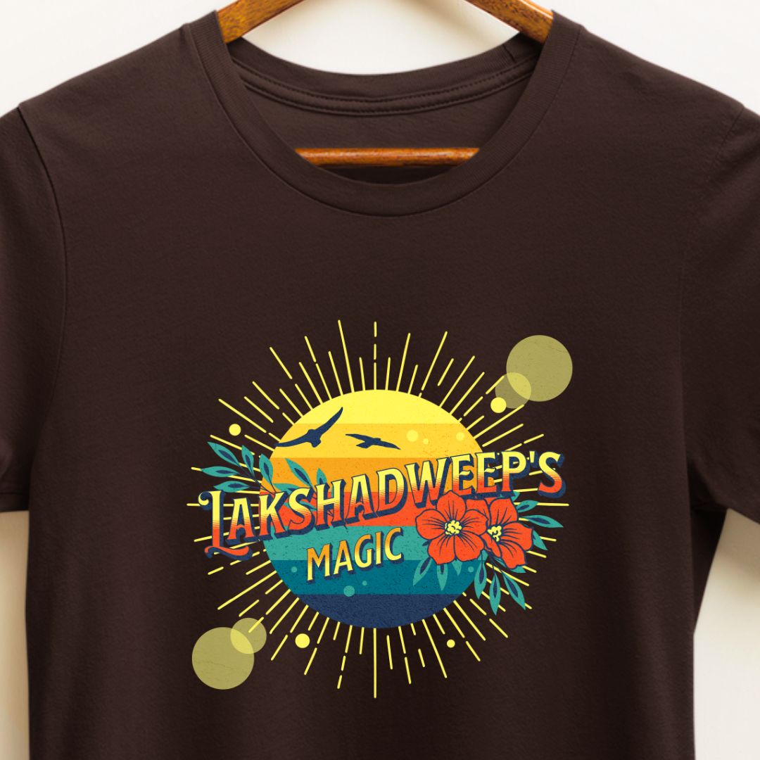 Discover Lakshadweep's Magic: Vacation T-Shirt