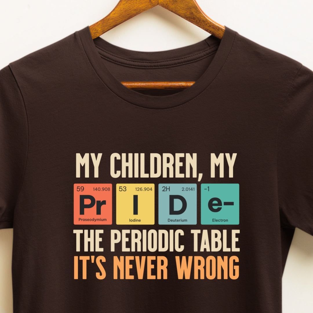 My Children My Pride T-shirt for Parents