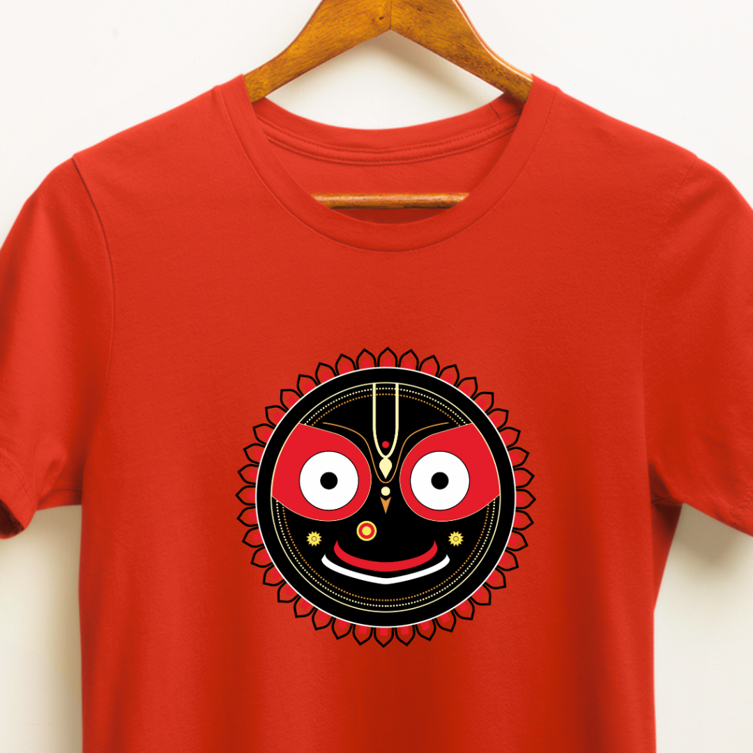 "Jagannath Puri T-Shirt – Devotional Apparel for Jagannath Devotees in India | Unisex Fit"