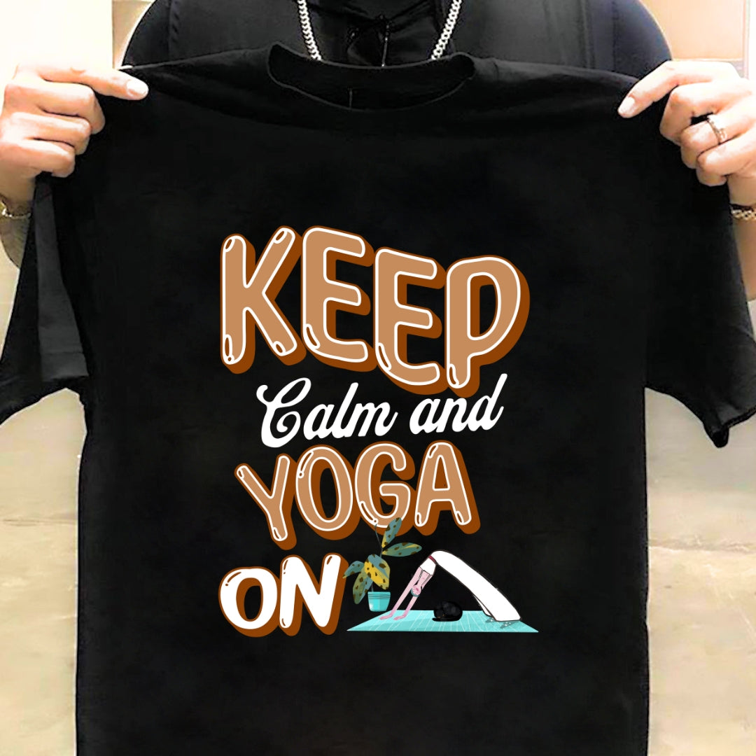 Keep Calm and Yoga on