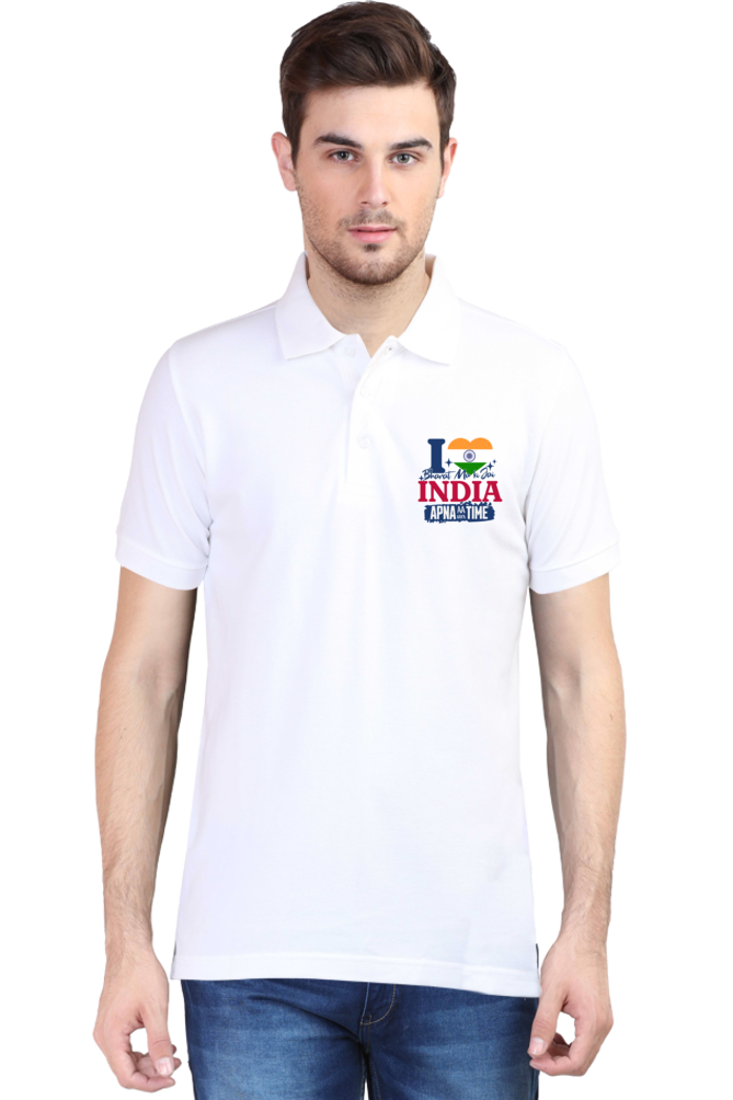 I Love India, Apna Time aa Gaya Polo T-shirt